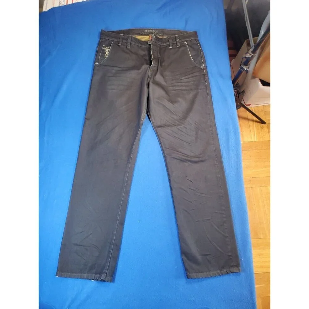 Parasuco Vintage Denim & Legend Denim Butterfly Fly Jeans Pants Men's Size 38